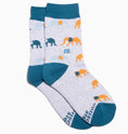 Load image into Gallery viewer, Conscious Step Save the Elephant socks