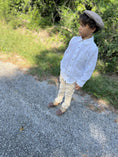 Bild in Galerie-Betrachter laden, Round collar linen button down