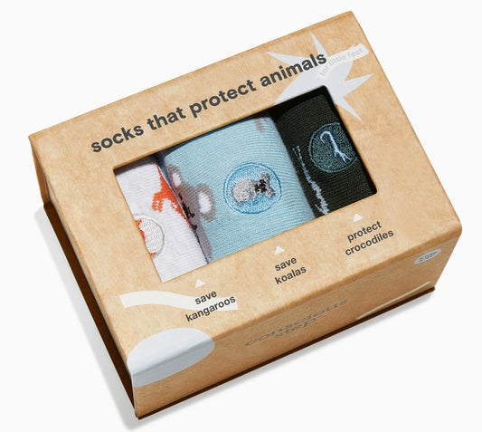 Conscious Step kid socks gift pack