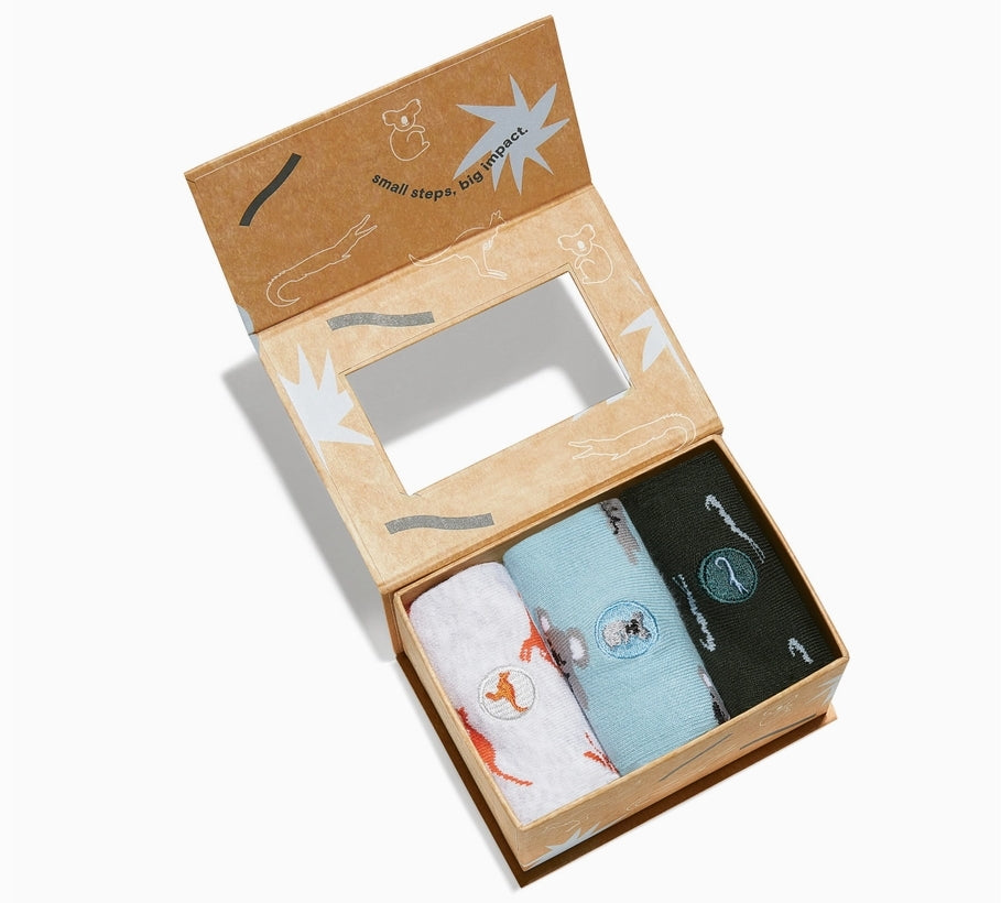Conscious Step kid socks gift pack