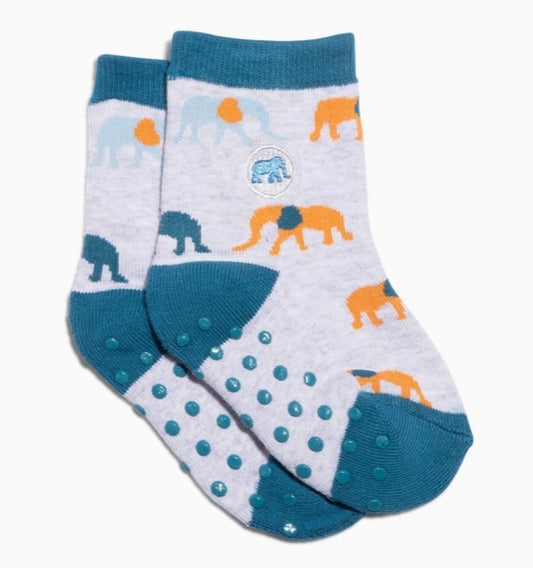 Conscious Step Save the Elephant socks