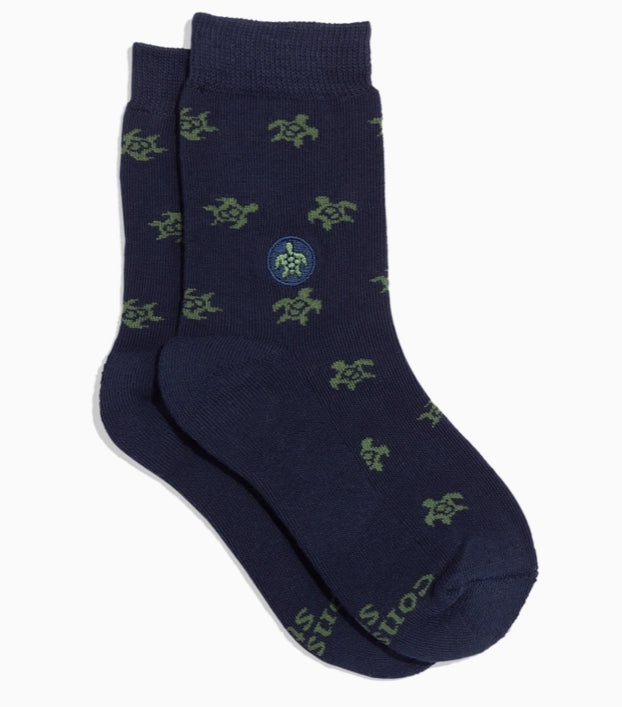 Conscious Step kid socks that protect turtles