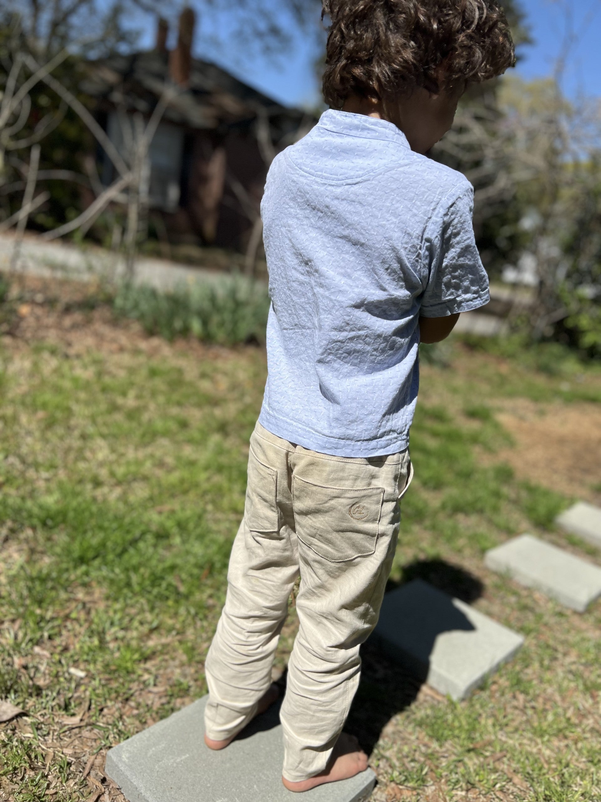 Natural Linen Jeans